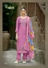 Venesiaa By Karissa Viscose Threadwork Kurti With Bottom Dupatta Exporters In India